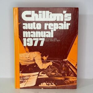 Vintage Chiltons’s Auto Repair Manual 1970-1977